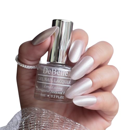 Image of DeBelle Metallic Finish Nail Polish Combo Set of 7 Mermaid Collection Long Lasting 21 Free Formula 8ml Each