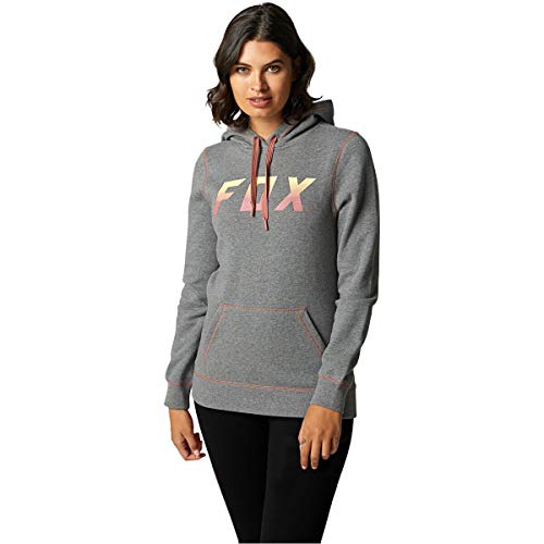 Fox Racing Women's Standard Catalyst Fleece Hoody,Medium,Heather Graphite