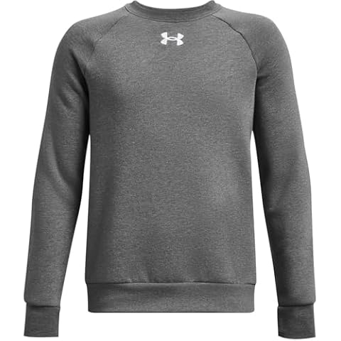 Under Armour Boys Rival Fleece Crew Cover