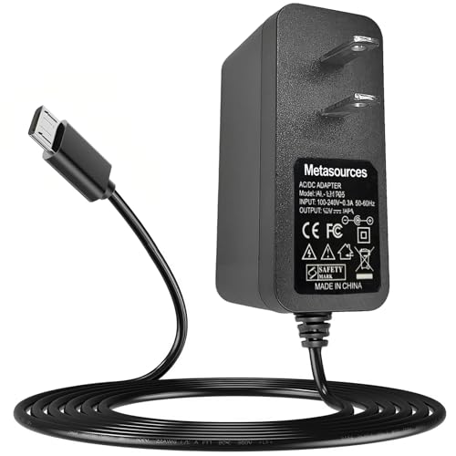 Metasources 5V AC/DC Adapter Compatible with Awow Stick Cherry 464 232 Portable Desktop Stick Intel Windows 10 System Mini PC HDMI Power Supply Charger