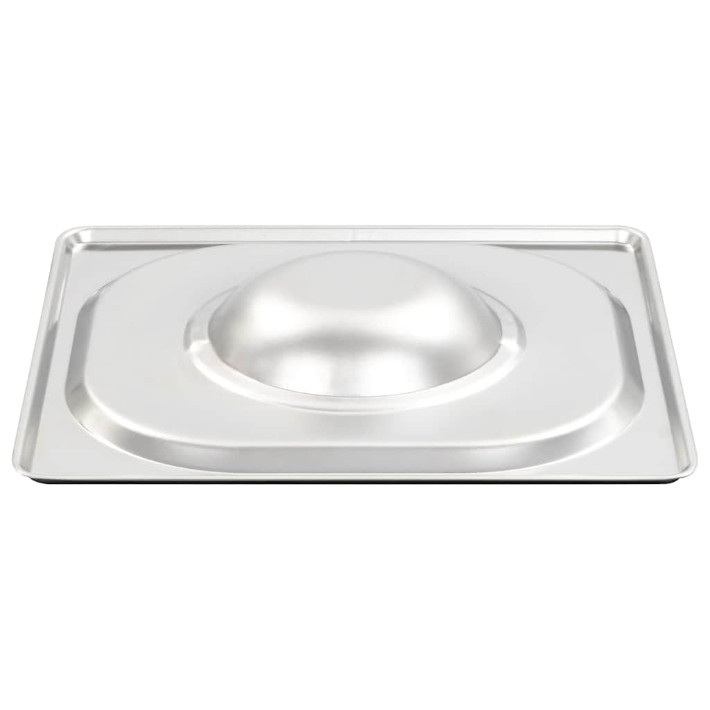 GN 1/6 Gastronorm, coperchio in acciaio inox, set da 8 pezzi