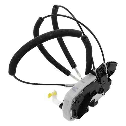 Image of X AUTOHAUX Replacement Front Left Driver Side Power Door Lock Actuator Motor with Cable for Nissan Cube 2010-2014 Door Latch Actuator Assembly Replace No.805011FC0D Black
