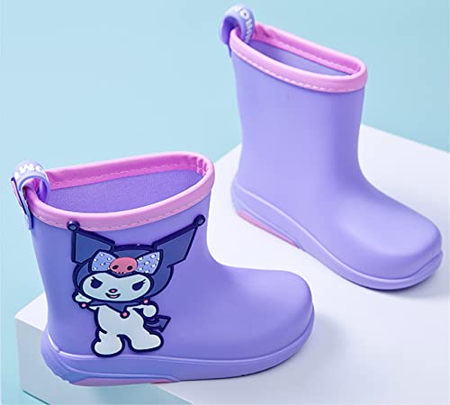 Everyday Delights Kuromi Rain Boots for Girls Kids Children PVC3