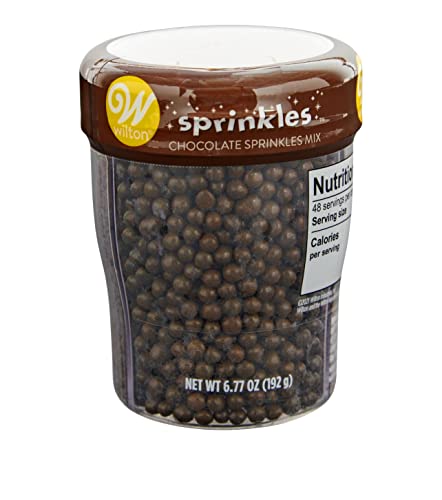Chocolate Sprinkles Mix -- 3 Cell -- Net Wt 6.77 OZ (192 g)
