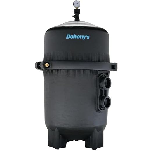 Doheny's Pool Pro Deluxe Multi-Element Quad Cartridge Filter for In-Ground Swimming Pools (425 Sq. Ft.)