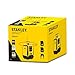 STANLEY Kreuzlinienlaser Rotationslaser Laser Messgerät (vollautomatischer Horizontallaser, Rotationsgenauigkeit: +/- 6 mm/30 m, inkl. Empfänger, Zieltafel, Laserbrille, 2x Batterien) - STHT77616