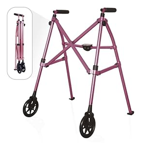 Able Life Space Saver Faltbarer Gehrahmen