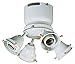 Craftmade OF400CFL-AG 4 Light Outdoor Fitter, Aged Bronze Textured