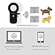Smoostart Bluetooth Haustier Mikrochipscann, Tierchip Lesegerät Chipleser Hunde Chip Scanner Katze FDX-B/EMID Verbinden Sie Sich über Bluetooth mit Mobiltelefon und PC, Kann 1000 Daten speichern
