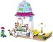 LONGKANG Principessa Building Blocks Principe Ice Cream casa di Puzzle Montaggio di Puzzle Costruire Giocattoli Blocco Ragazzi e Ragazze gelateria Ice House Crema 205 Pezzi (Color : Ice Cream Bar)