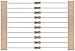 100-33 Ohms 1/4 Watt 5% Carbon Film SEI Resistors