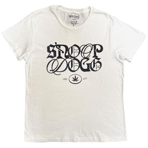 Snoop Dogg Lettering Mash Up T Shirt Size S