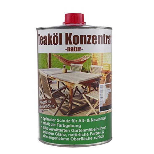 Preisvergleich Produktbild Teaköl Konzentrat 1 Liter Farbe natur
