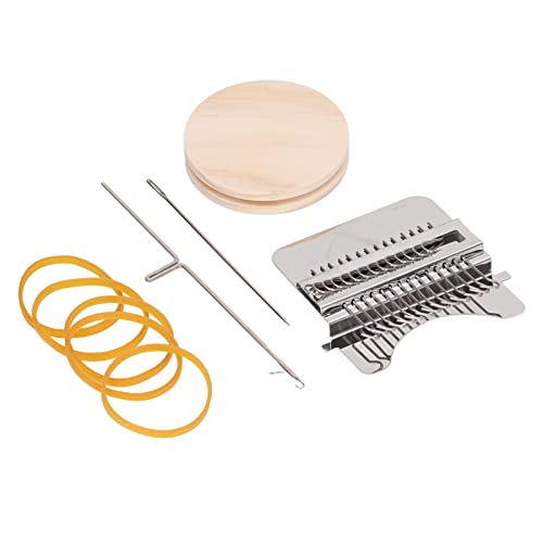 14 Hooks Small Weaving Loom Kit, Darning Loom Speedweve Type Weave Tool for Beginners Quickly Mending Jeans Repair Holes - Image 2