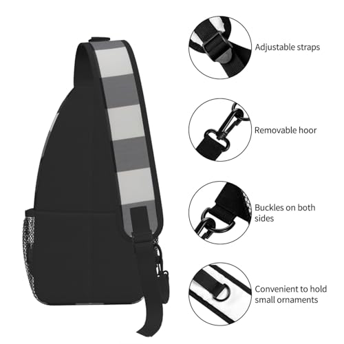 Sac à dos à bandoulière léger avec rangement ergonomique homme