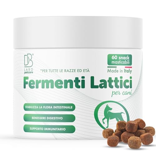 Db Labo Fermenti Lattici Cane 60 Snack - Probiotico Digestivo