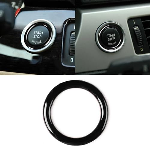 Anneau décoratif de finition premium pour clé et bouton Start E89 E90 E93