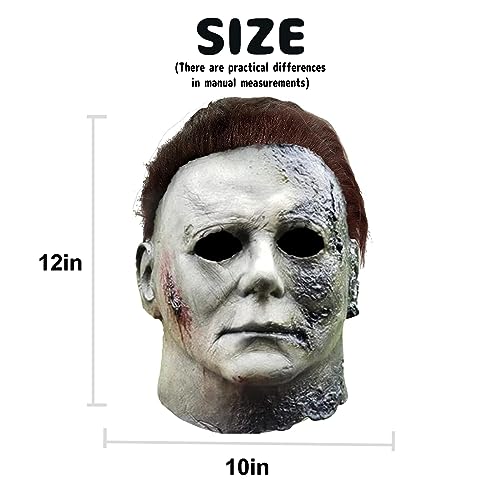 Michael Myers Halloween Mask, Horror Masquerade Cosplay Party Costume, Scary Adult Mask