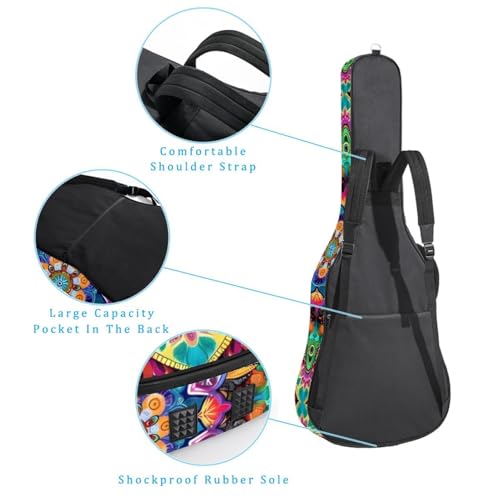 Sac guitare basse imperméable pour éviter les chocs lors de vos déplacements - 3