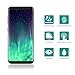 YRMJK [2-Pack] Screen Protector for Samsung Galaxy S9,3D Curved Tempered Glass, [Anti-Fingerprint][No-Bubble][Scratch-Resistant][Case Friendly]