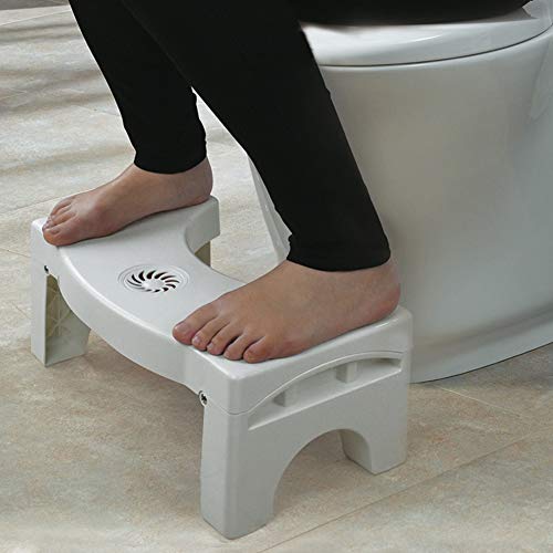 Banquinho de Banheiro Dobrável Anti constipação Potty Stool Toilet