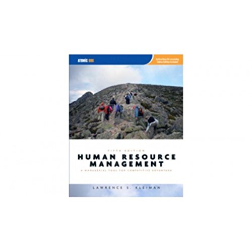 Human Resource Management: A Managerial Tool for Competitive Advantage