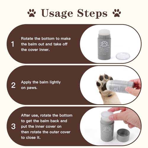 Tinioey AMY-US-BALM2.4 Cat Dog Paw Pad Balm Stick thumb #5