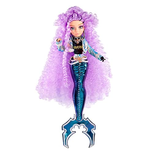Muñeca Mermaze Mermaidz Riviera con cambio de color y accesorios miniatura 1