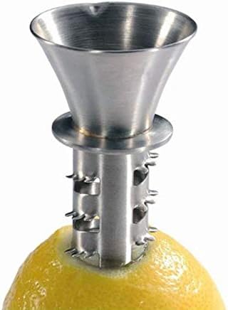 Exprimidor de cítricos y limón, prensa manual de acero inoxidable, rápido para obtener jugo fresco, herramientas de frutas cada vez (exprimidor de