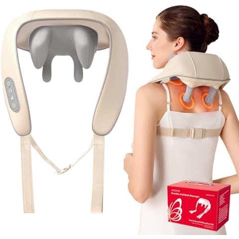 ACKIND Neck Massager with Heat Cover