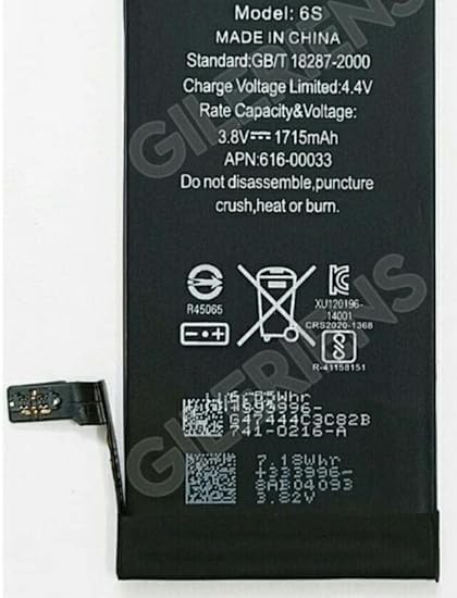 Image of Original Battery for iPhone 6S A1700 A1688 A1633 Battery with 6 Month Warranty**** (Q71)