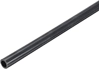 MECCANIXITY 2-Pack 5mm ID x 7mm OD PVC Rigid Pipes 12" - High Impact for Aquariums, Gardens, Water Lines, Deep Grey