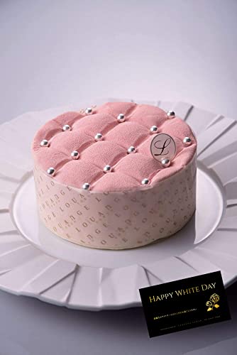 ホワイトデー お返し カード付き【 マトラッセ シャンパンとホワイトチョコのムース 12cm 4号 】プレゼント ケーキ プレゼント スイーツ ギフト 人気 高級 おしゃれ ルワンジュ東京