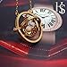 HighSpark Time Turner Necklace Wizardry Falcon Horcrux Hourglass Pendant