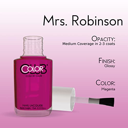 Color Club Mrs. Robinson Nail Lacquer .5 Fl Ounce - 15 Ml, 0.5 Fluid_Ounces #TOP4
