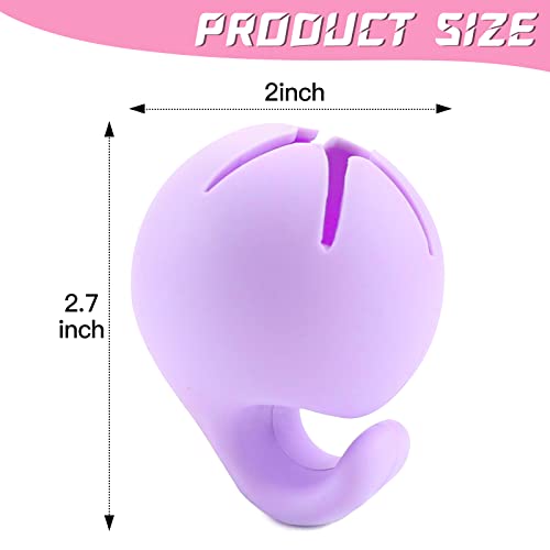 Htvront Vinyl Weeding Scrap Collector - Portable Handheld Vinyl Scrap Collector Ring, Silicone Weeding Tools For Vinyl Htv Crafting Adhesive Paper Sheets (Purple) #TOP6