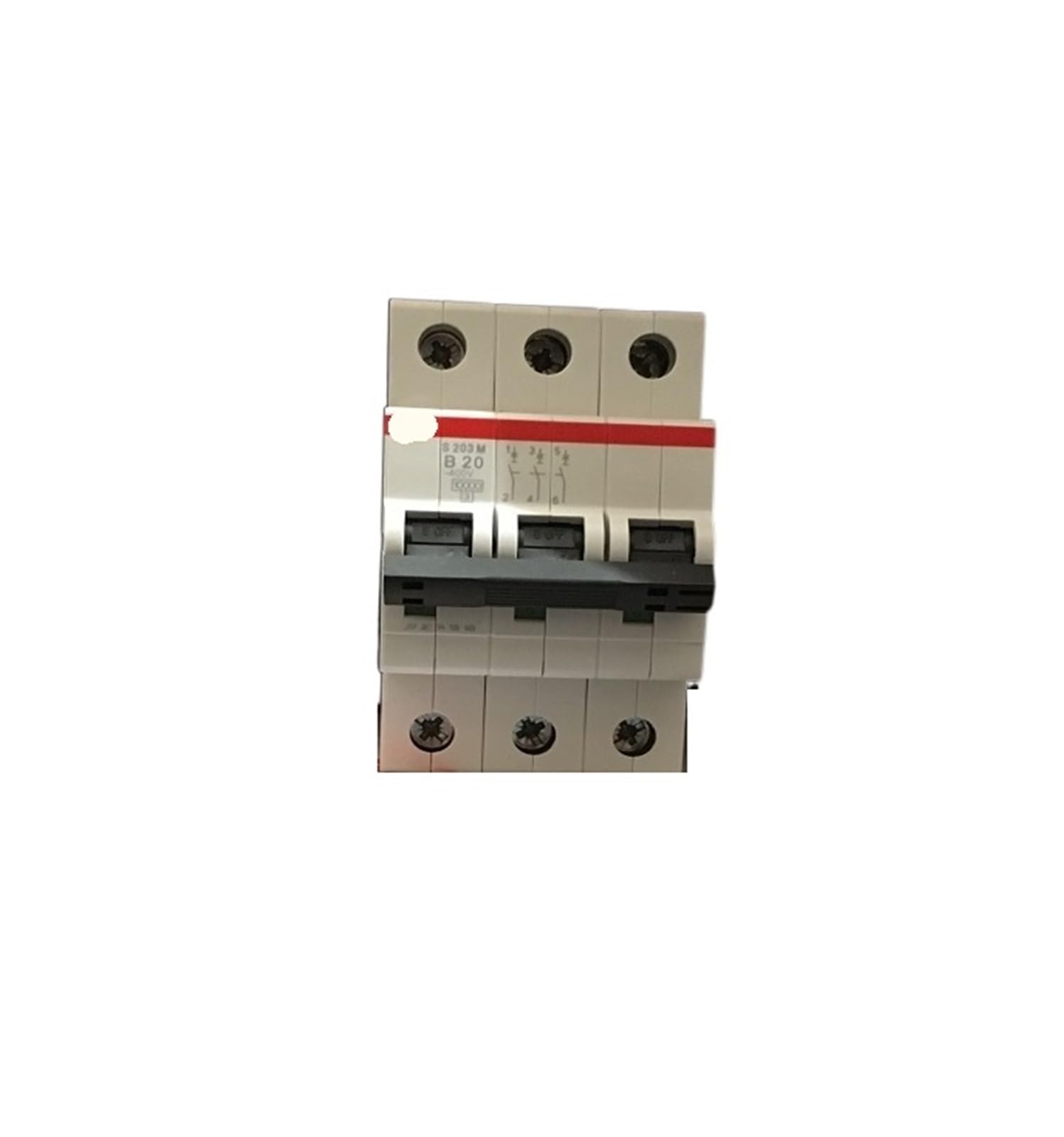 Disjoncteur S202M Type B avec pouvoir de coupure 10kA pour éviter les courts-circuits