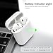 Wireless Charging Case Compatible with AirPod 2 1, Air Pod Charger Case Replacement with Bluetooth Pairing Sync Button, No Earbuds,White