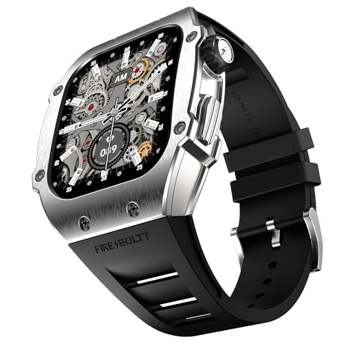 Fire-Boltt Asphalt Newly Launched Racing Edition Smart Watch 1.91” Full Touch Screen, Bluetooth Calling, Health Suite, 123 Sports Modes, 400 mAh Battery (Silver Black) (B0CT37SPG3) Amazon Price History, Amazon Price Tracker