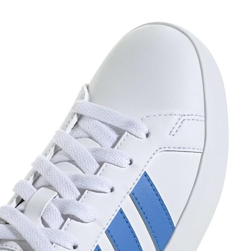 adidas Unisex Kinder Grand Court 3.0 Junior Shoes, FTWR White/Lucid Ray Blue/Aurora Onix, 40 EU – Ansicht 5