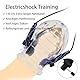 Hrekssi Elektro Schock Silikon Eichel Hülse mit Penisringe Hodenring SM Penis Trainer Set Elektrostimulation Reizstromgeräte mit Fernbedienung BDSM Masturbation E-Stim Extrem Sexspielzeug für Männer