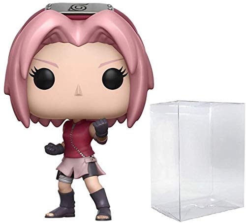Funko Pop! Naruto Shippuden - Figura de Vinilo de Sakura (Incluye Funda Protectora Compatible), Multicolor, 3.75 Pulgadas
