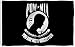 POW-MIA Black Flag You are Not Forgotten Prisoner of War 3x5ft Nylon