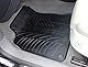 Satz Gummimatten kompatibel mit Audi A3 (8V) HB/Sportback/Limousine 2012-2020 (T Profil 4 teilig + Montage-clips)