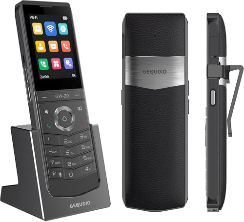 GEQUDIO GW-20 WLAN IP Telefon schnurlos