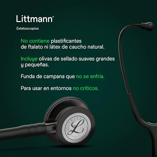 Image of 3M Littmann Classic II Infant Stethoscope, Black Tube, 28 inch, 2114