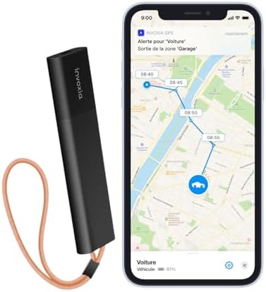 Invoxia Tracker GPS Classic - Abonnement 3 Ans Inclus - pour Voit...
