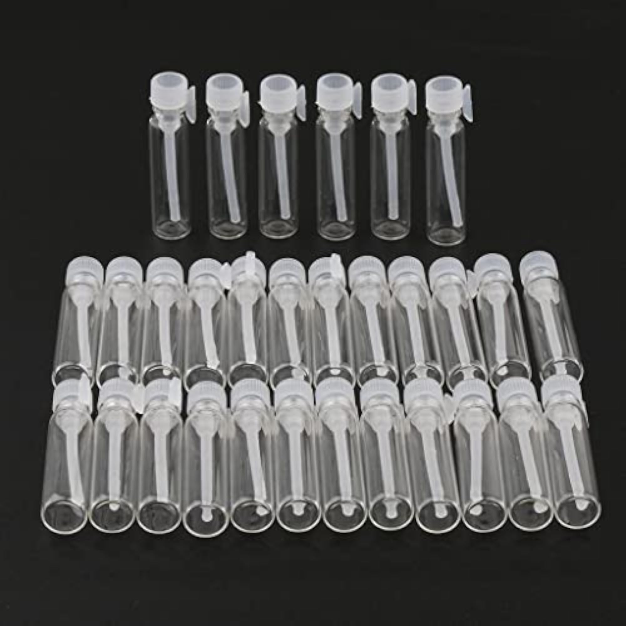 30 Mini Empty Perfume Trial Bottle Sample Vial, 2ml