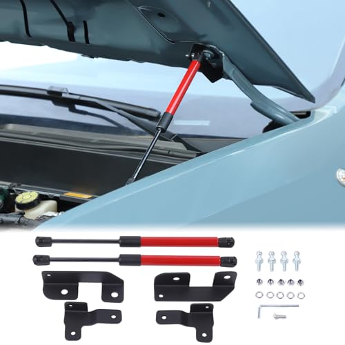Car Front Hood Lift Supports Kit Compatible with Ford Maverick 2022-2024 2025 Front Hood Lift Support Shock Struts Replacement Assist Hydraulic Rod Gas Charged Strut Shock Lifting Bracket Accessories