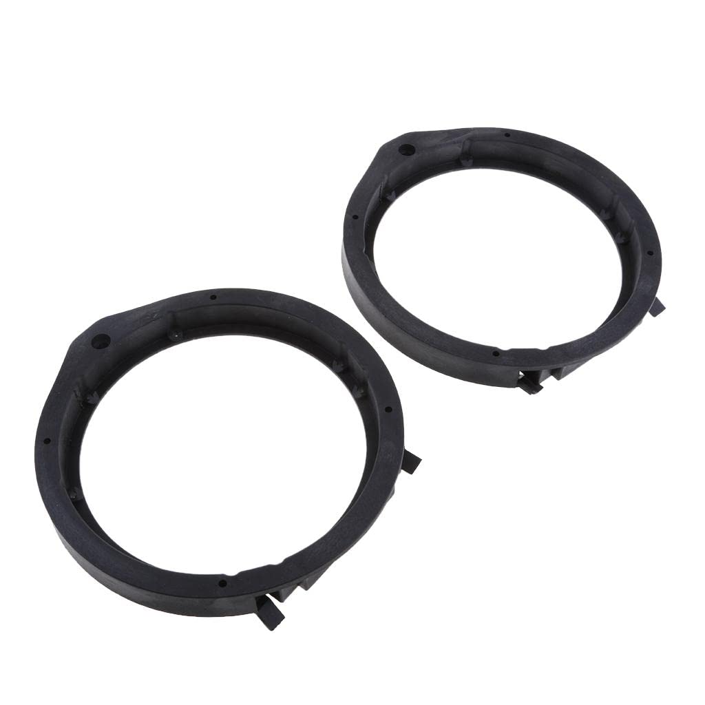 Gazechimp Universal 17mm Depth Plastic Ring Adapter/Spacer/Bracket for 145mm/5.7 inch - 168mm/6.6 inch Car Speakers (1 Pair)